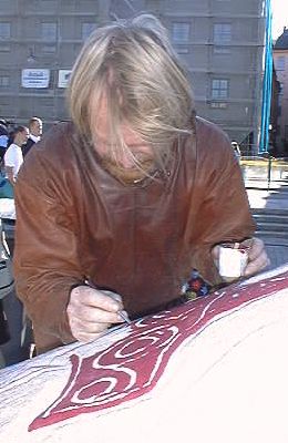 Artisans in Viking costume 1